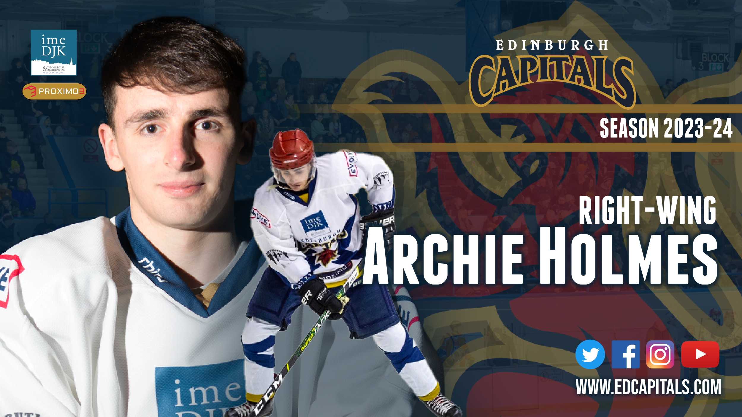Archie Is Back Holmes – Edinburgh Capitals